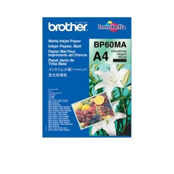 BP-60MA Matt A4 Brother papīrs 145 g/m2, 25loksnes (BP60MA)