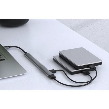 USB HUB - 1 port 3.2 + 6 ports 2.0 Izoxis (P24374)