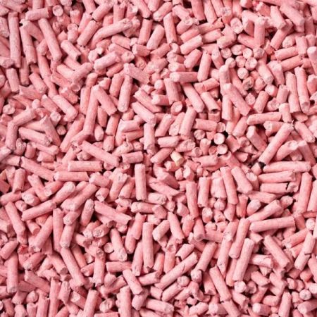BelCat Tofu Clumping Cat Litter Strawberry - комкающийся, гранулированный наполнитель для кошачьего туалета из соевого волокна с ароматом клубники 6 л (6977777620660)