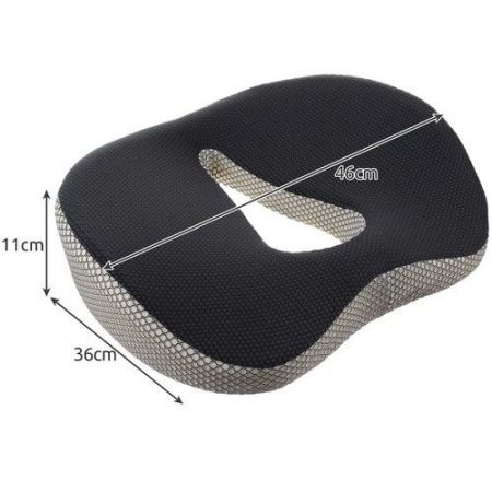 Ortopēdisks spilvens krēslam/auto sēdeklim (LUX-21915m)