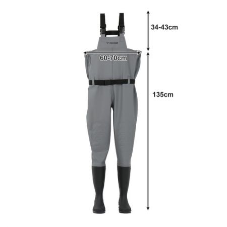 Brienambikses makšķerēšanai Waders 44 izmērs (preces kods P25893)