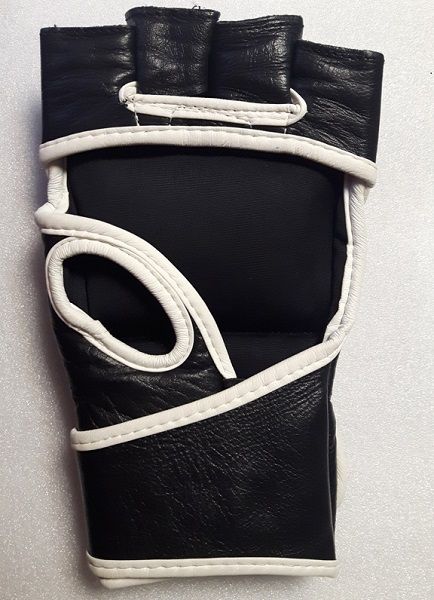 Перчатки MMA 1508 кожа черные S,M,XL