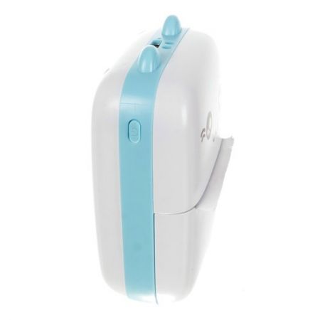 Мини портативный принтер Котик USB голубой (P22272)
