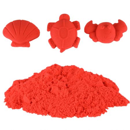 Песок кинетический 1 кг красный (9568_8)
