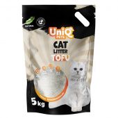 UNIQ PETS CAT LITTER TOFU biodegradable natural - комкающийся натуральный гранулированный наполнитель для кошачьего туалета без запаха 5 кг / 12 л (5906893243379)