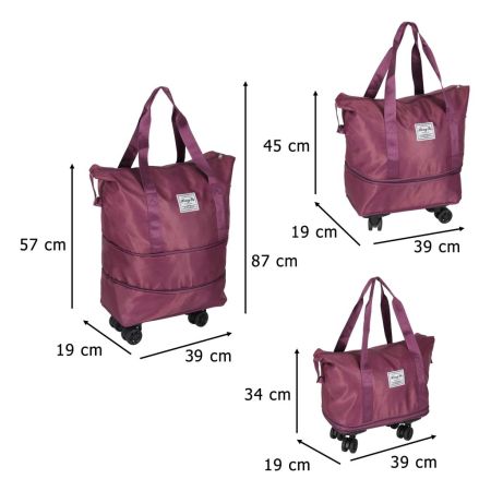 Soma iepirkumiem uz riteņiem (2991_1) violeta