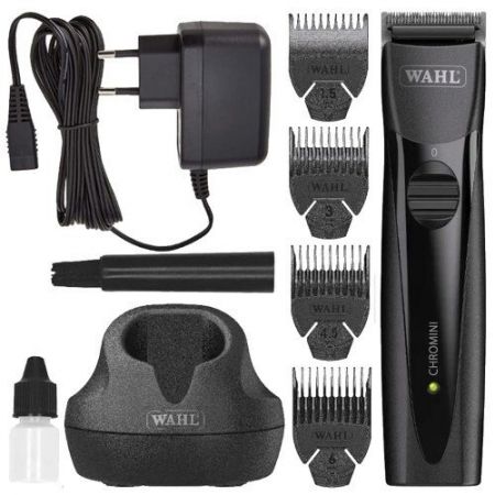 Wahl CORDLESS HAIR TRIMMER CHROMINI PRO2 BLACK - Mašinite matu griešanai, kantītei, melna (1591-0466)
