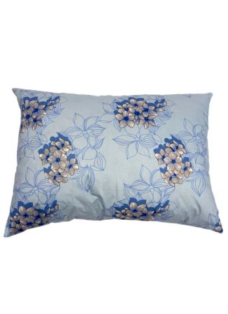 Перьевая подушка Comfort Pluss | blue flowers