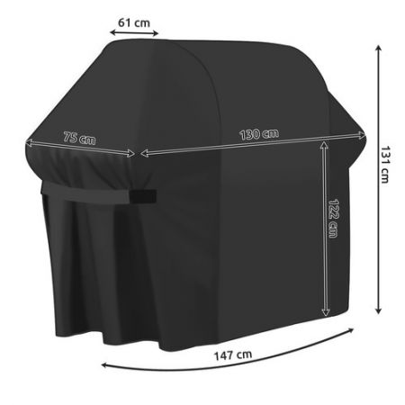 Kaminer Grila pārsegs 147x61x122cm (P15184)