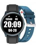 Gino Rossi Smartwatch G.RSWSF1-6F1-1 blue/black + дополнительный БРАСЛЕТ (zg309d)