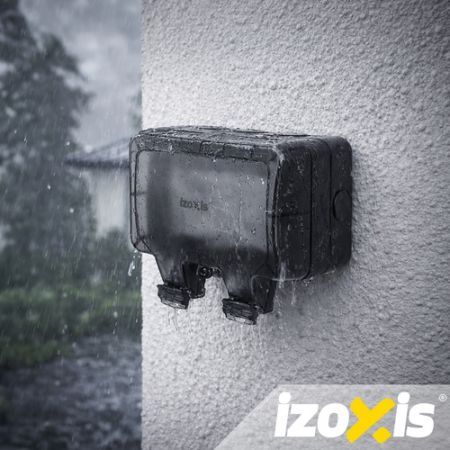 Двойная внешняя розетка 17x11x10см (P27730)