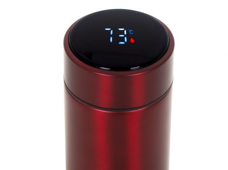 Термокружка Smart LED 500мл Красная (6358_2)