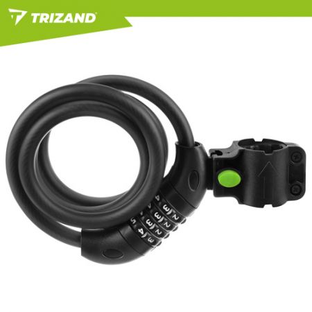 Velosipēda slēdzene ar kodu 120 cm (P27338)