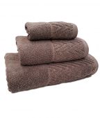Хлопковое махровое полотенце VINECIA TAUPE