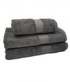 Махровое полотенце LUX grey (3999)