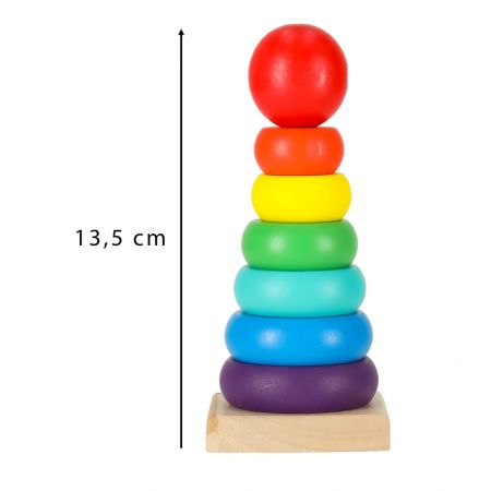 Koka piramīda 13,5 cm (6215)