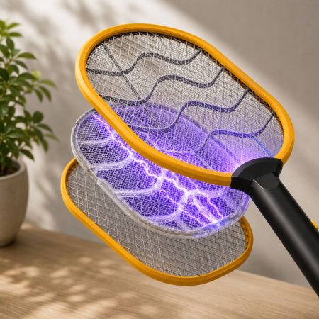 Elektriskais mušu sitamais - slazds uzlādējams UV (P24668)