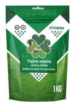 Agrochema Mēslojums sūnainam zālienam 1kg (4771509280328)