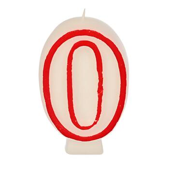 PAPSTAR Svecīte dzimšanas dienas 0 balta (4002911193006)