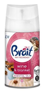 Brait Gaisa atsvaidzinātājs dozatoram 250ml Brait Wine&Blanket (5908241795295)