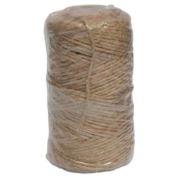 Lasso Aukla džutas, 3-pavedienu savīta, brūna, 100m (4750959128794)