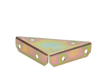 DMX Stūris lādei NS 75 75x75x20x2,0 krāsainais metāls (5907708132796)