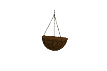 BESK Puķu pods karināms kokosa 40cm (4750959055649)
