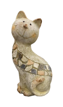 BESK Dārza dekors Kaķis 9x17cm (4750959106327)