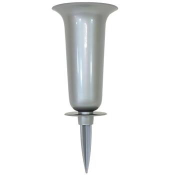 FORM PLASTIC Puķu pods-vāze Dama 1 sudraba (5907474311760)