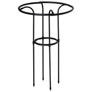 BESK Atbalsts telpaugiem D25/D48cm H70cm, melns (4750959154588)