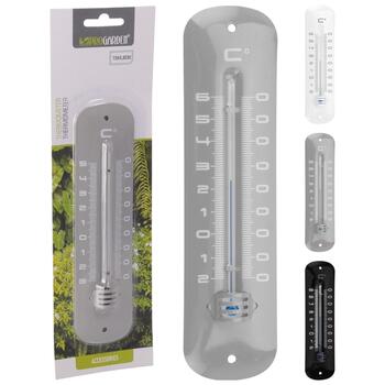 PROGARDEN Termometrs 19cm metāla (8719987364327)