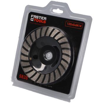 Faster Tools Dimanta disks slīpešanai 125mm Turbo (5907078958286)