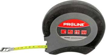 PROLINE Mērlente  10mx13mm metāla ar neilona pārkl. (5903755203519)