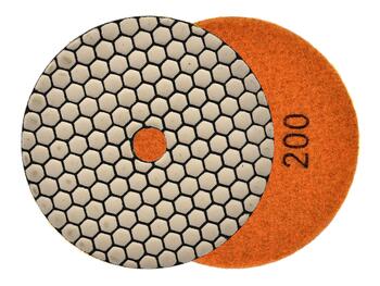 GEKO Dimanta disks sausai pulēšanai 125mm 200 keramikai (5901477164996)