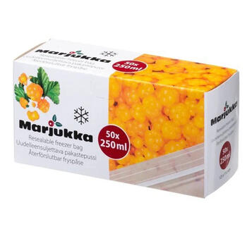 Marjukka Maisiņi prod.saldēšanai aizverami 0.25L 50gb (6410416276861)