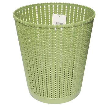 BESK Papīrgrozs plastmasas 10L Ruuby, zaļš (4750959119549)