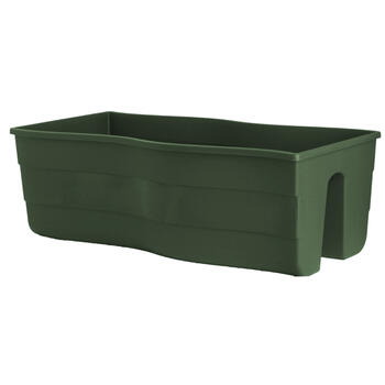 FORM PLASTIC Balkona kaste Wave, 60cm zaļa (5907474377209)