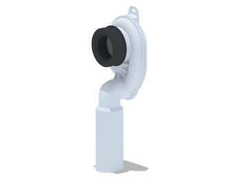 Ani Plast Sifons pisuāram Ani 50mm, vertikālais (4772101005609)