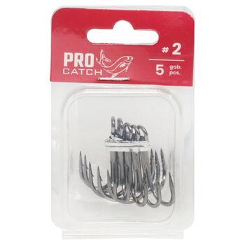 Pro Catch Āķi trīsžuburu Pro Catch DPCA05 #2 5gb (4750959156544)