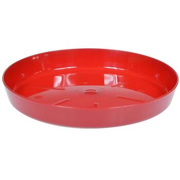 LAMELA Paliktnis puķu podam 170mm, sarkans (5900119016051)