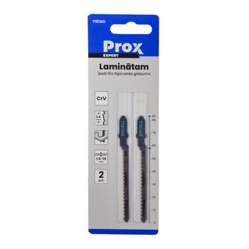 Figūrzāģa asmeņi Prox Expert laminātam T101AO 2gab. CrV (4750959143490)