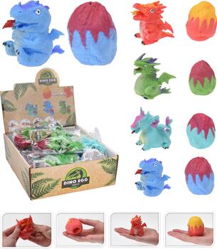 Rotaļlieta Dino olā, 12veidi (8720573121460)
