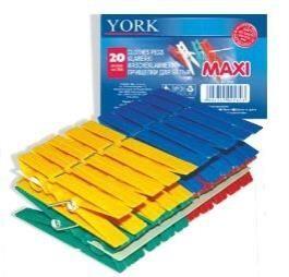 York Veļas knaģi plastmasas Standart 20gb (30) (5903355003847)