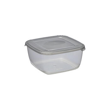 NHG Uzglabāšanas trauciņš Polar box kvadrāta 950ml, pelēks (5707672724177)
