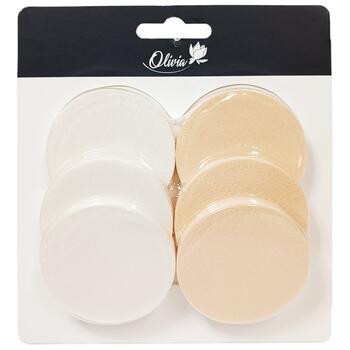 BESK Kosmētikas sūkļi D5.5cm 6gb (4750959095249)