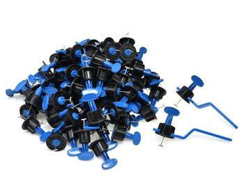 GEKO Flīžu līmeņošanas kompl. 100gb+2 atsl. Geko (5901477162954)