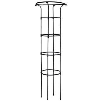 BESK Atbalsts telpaugiem D32/D50cm H155cm, melns (4750959154571)