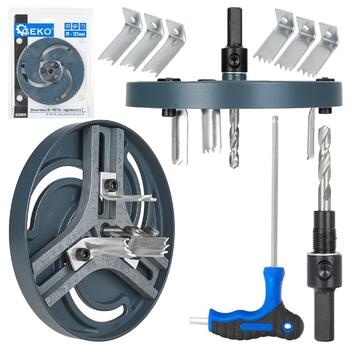 GEKO Urbis regulējams kokam, reģipsim 19-127mm Bi-Metal (5903418300371)