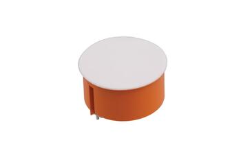 Pawbol Nozarkārba d73/46mm ar vāku oranža PO70 650C reģipsim (5908289625998)