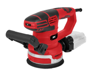 BESK Orbitālā slīpmašīna BOS451 125mm 450W reg.apgr. BESK (4750959107898)